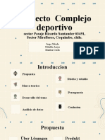 Proyecto Complejo Deportivo: Sector Pasaje Ricardo Santander #3491, Sector Miraflores, Coquimbo, Chile
