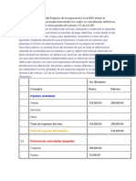 Los Contribuyentes Del Régimen de Incorporación Fiscal