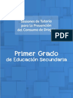 Orientaciones para la prevención del consumo de drogas en secundaria