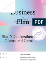 Business Plan: By: Buniel, Collin Q. Gonzales, Shaina Dyanne A. Solomon, Yssa Jade B