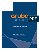 Aruba ClearPass Essentials Student Guide