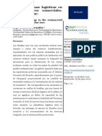 Las Plataformas Logísticas en Los Corredores Comerciales Caso Particular