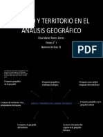 Espacio Y Territorio en El Análisis Geográfico: Elisa Mariel Torres Torres Grupo 2° J Numero de Lista 31