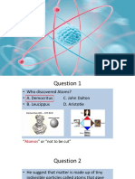 Atomic Structure Questions