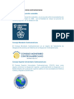 Principales Instituciones Centroamericanas: Alianza para El Desarrollo Sostenible