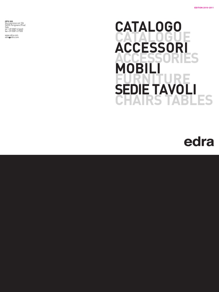 EDRA Catalogue | PDF