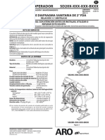 Manual Del Operador Sd20X-Xxx-Xxx-Bxxx: Bomba de Diafragma Sanitaria de 2" Fda