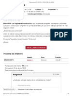 Autoevaluación 2 - COSTOS Y PRESUPUESTOS (37997)