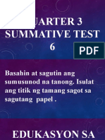 Summative Test 6