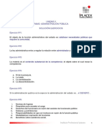 Unidad Ii Ramo: Administración Pública Solución Ejercicios Ejercicio Nº1