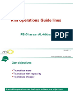 Kiln Operations Guide Lines: PB:Ghassan AL-Abbadi