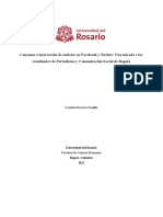 Consumo e Interacción de Noticias en Facebook y Twitter: Una Mirada A Los Estudiantes de Periodismo y Comunicación Social de Bogotá