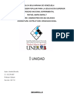 UNIDAD I ESTRUCTURA ANDRES BRICEñOo