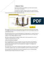 Encofrado de columnas, vigas y losas