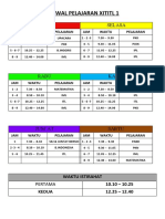 Jadwal Pelajaran2