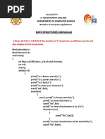 DS LAB - Manual