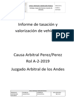 Informe Pericial Tasación