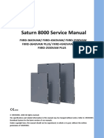 Saturn 8000 Service Manual (FXRD-3643VW, 4343VW, 2530VW) V1.0 - 1.3 - EN - 20211014 - NO GMP - Old Address