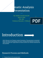 Thematic Analysis Presentation 1
