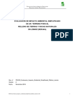 PM-003 - Evaluacion - Impacto - Ambiental - Simplificado - Relleno - Lemoiz Rev02