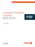 Luminaire Program Outdoor: Light Is OSRAM