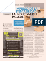 Biomateriales impulsan sustentabilidad en packaging