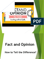 On Fact-And-Opinion
