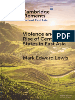 Violence and The Rise of Centralized States in East Asia
