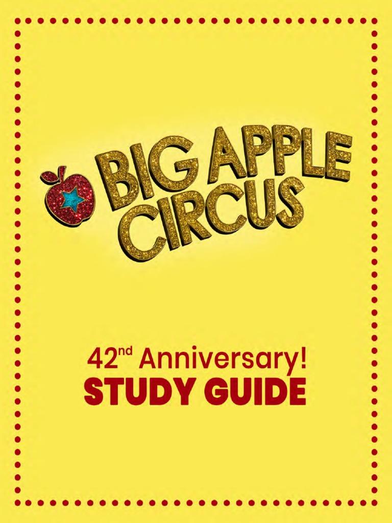 Big Apple Circus History PDF Circus Entertainment Venues