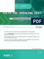 Ielts - T81 - Speaking Presentacion