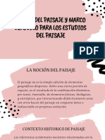 Teoria Del Paisaje y Marco Juridico para Los Estudios Del Paisaje
