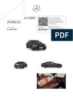 Mercedes-Benz C220d (W206) ZA ML87UZA6