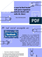 Uso Red Social fb para educacion - E_Valenzuela