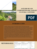 Análisis de Los Componentes Del Paisaje Cultural Cafetero