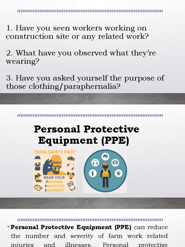 Personal Protective Equipment PDF
