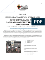 Informe 1 Electricidad