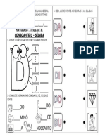 Consoante D - Sílaba