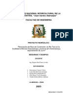 Universidad Nacional Intercultural de La Selva Central Facultad de Ingenieria