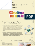 PICS: Práticas Integrativas e Complementares