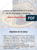 Viajes exploración Europa América