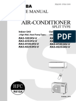 Service Manual: Split Type