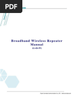 Wireless Repeater Manual