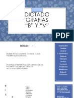 Dictado B y V