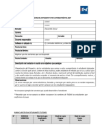 Replicar Por Las Semanas Que Corresponda: Bitácora Del Estudiante Tutor: Actividad Práctica 2022