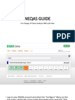 Neqas Guide: For Change of Chem Analyzer Mid-Cycle Run