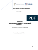 Módulo I: Enfoque Socioformativo en Educación Superior: DOCENTE: Lic. Juan Carlos Rojas Calizaya