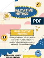 Qualitative Method (Group 1) )