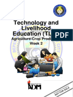 Technology and Livelihood Education (TLE) - : Agriculture-Crop Production Week 2