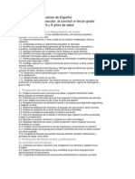 2da etapa Estándares Curriculares de Español y Matemáticas