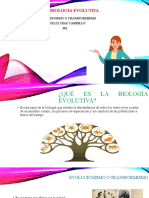 BIOLOGIA EVOLUTIVA